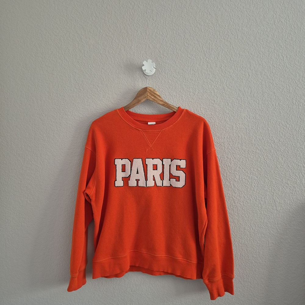 H&M Vibrant Orange Sweatshirt